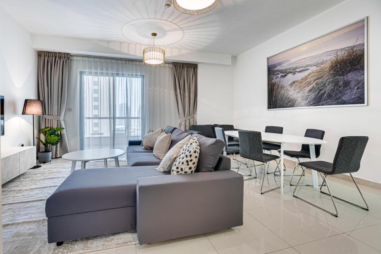 2 Bd Apartment In Bahar Jbr Dubai Bagian luar foto