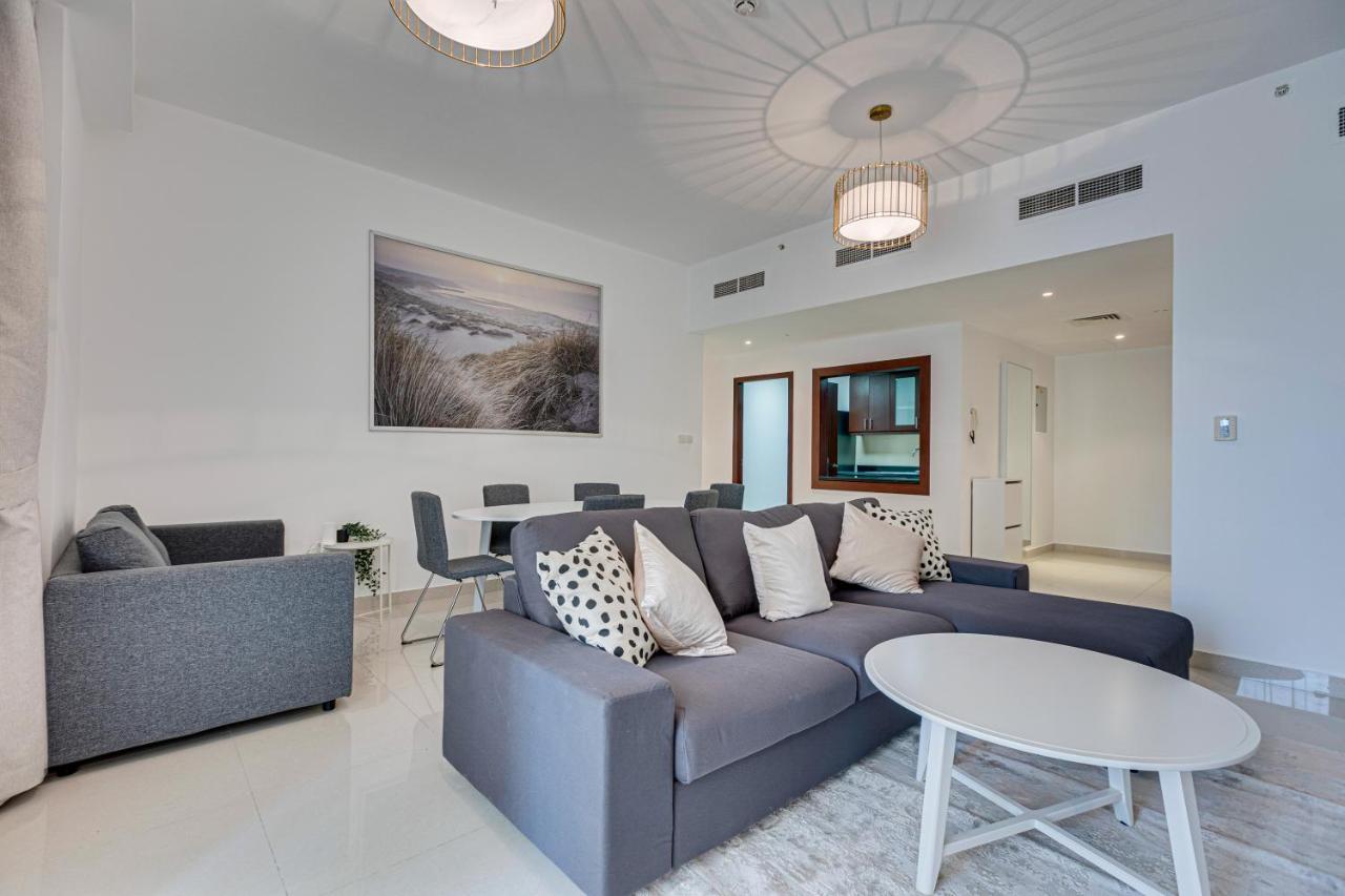 2 Bd Apartment In Bahar Jbr Dubai Bagian luar foto