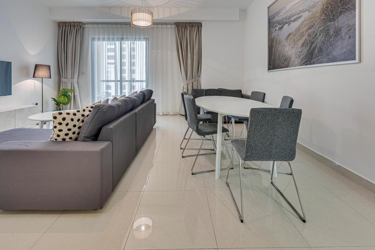2 Bd Apartment In Bahar Jbr Dubai Bagian luar foto