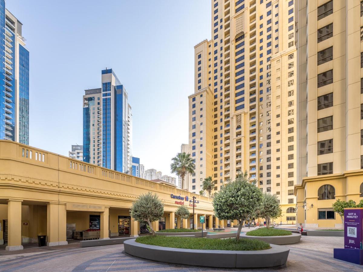 2 Bd Apartment In Bahar Jbr Dubai Bagian luar foto