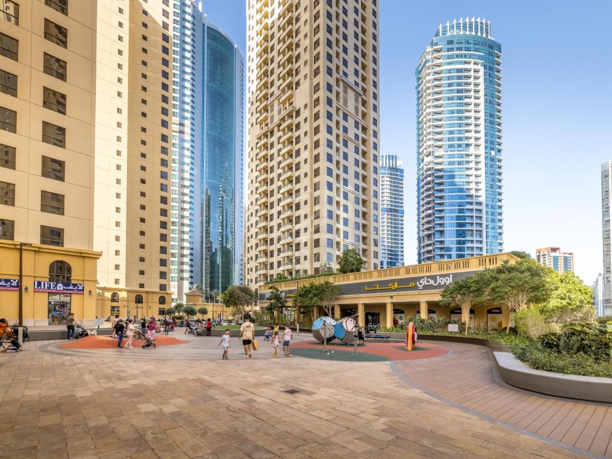 2 Bd Apartment In Bahar Jbr Dubai Bagian luar foto